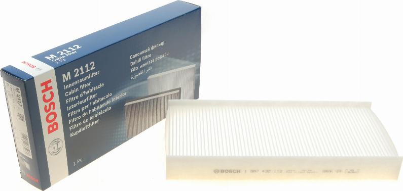 BOSCH 1 987 432 112 - Filter, kupéventilation xdelar.se