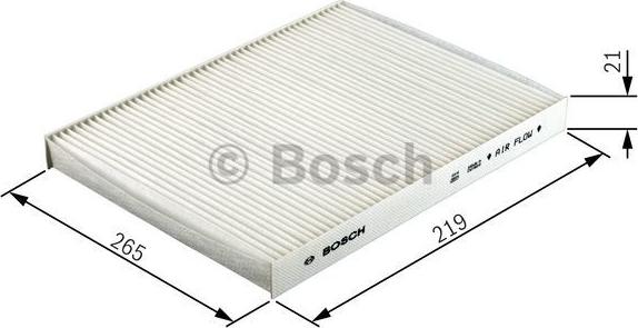 BOSCH 1 987 432 188 - Filter, kupéventilation xdelar.se