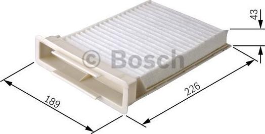 BOSCH 1 987 432 120 - Filter, kupéventilation xdelar.se