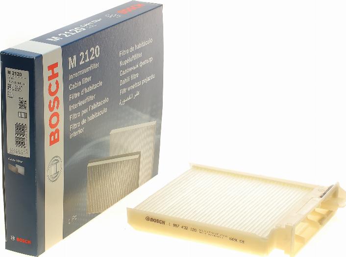 BOSCH 1 987 432 120 - Filter, kupéventilation xdelar.se