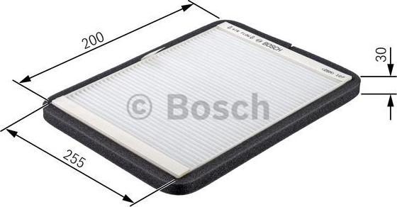 BOSCH 1 987 432 354 - Filter, kupéventilation xdelar.se