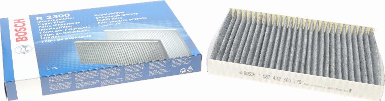 BOSCH 1 987 432 300 - Filter, kupéventilation xdelar.se