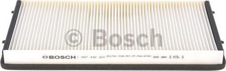 BOSCH 1 987 432 200 - Filter, kupéventilation xdelar.se