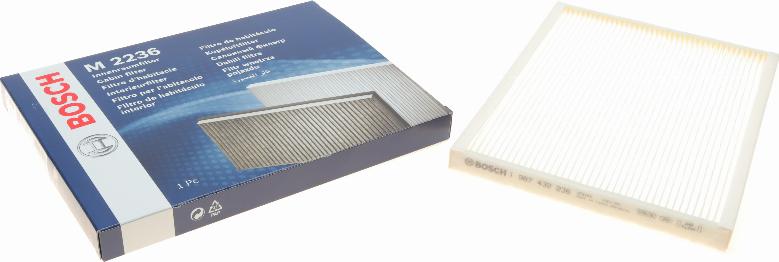 BOSCH 1 987 432 236 - Filter, kupéventilation xdelar.se