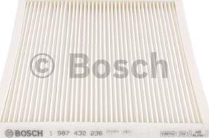 BOSCH 1 987 432 236 - Filter, kupéventilation xdelar.se