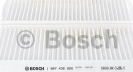 BOSCH 1 987 432 220 - Filter, kupéventilation xdelar.se