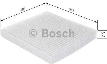 BOSCH 1 987 432 273 - Filter, kupéventilation xdelar.se