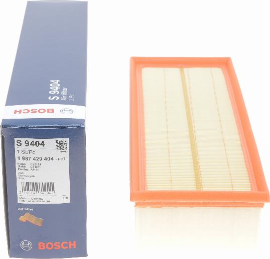 BOSCH 1 987 429 404 - Luftfilter xdelar.se