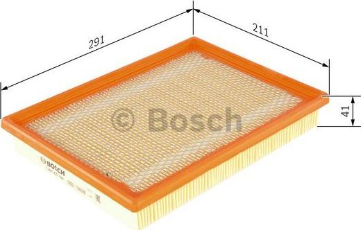 BOSCH 1 987 429 189 - Luftfilter xdelar.se