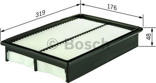 BOSCH 1 987 429 188 - Luftfilter xdelar.se