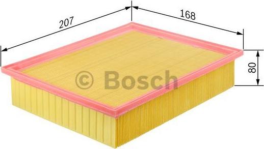 BOSCH 1 987 429 182 - Luftfilter xdelar.se