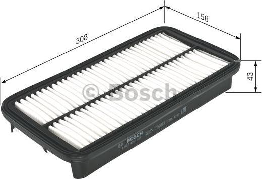 BOSCH 1 987 429 135 - Luftfilter xdelar.se