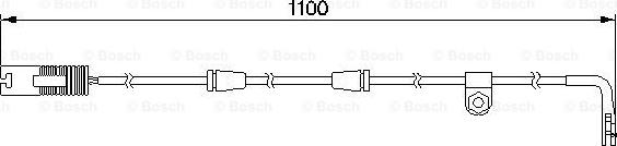 BOSCH 1 987 474 942 - Varningssensor, bromsbeläggslitage xdelar.se