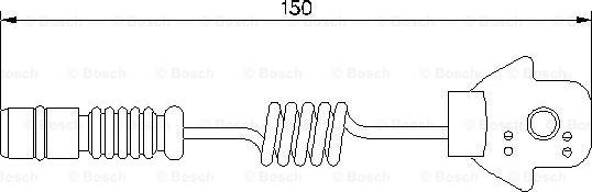 BOSCH 1 987 474 902 - Varningssensor, bromsbeläggslitage xdelar.se