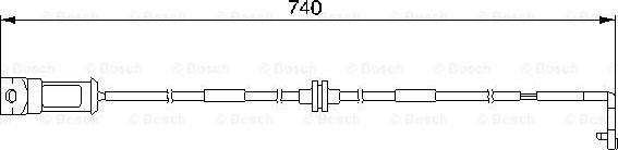 BOSCH 1 987 474 934 - Varningssensor, bromsbeläggslitage xdelar.se