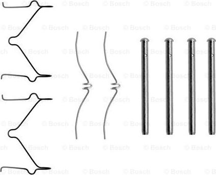 BOSCH 1 987 474 208 - Tillbehörssats, skivbromsbelägg xdelar.se