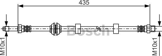 BOSCH 1 987 476 415 - Bromsslang xdelar.se