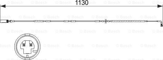 BOSCH 1 987 473 505 - Varningssensor, bromsbeläggslitage xdelar.se