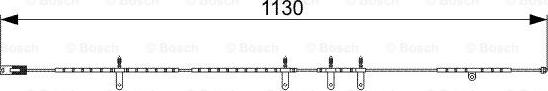 BOSCH 1 987 473 016 - Varningssensor, bromsbeläggslitage xdelar.se