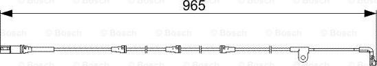 BOSCH 1 987 473 027 - Varningssensor, bromsbeläggslitage xdelar.se