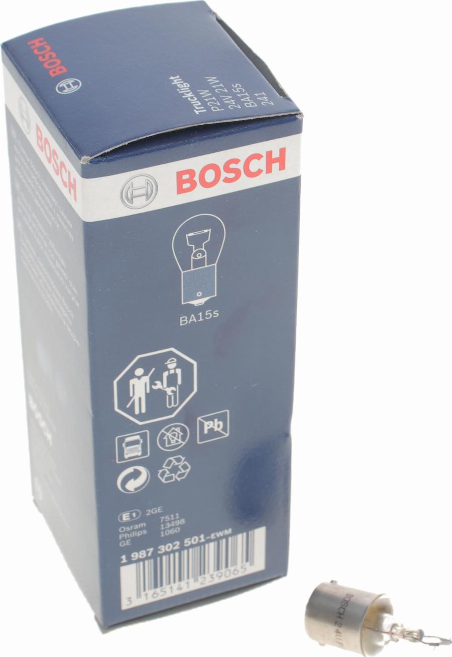 BOSCH 1 987 302 501 - Glödlampa, blinker xdelar.se