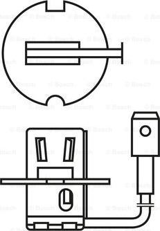 BOSCH 1 987 302 031 - Glödlampa, fjärrstrålkastare xdelar.se