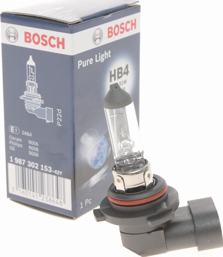 BOSCH 1 987 302 153 - Glödlampa, fjärrstrålkastare xdelar.se