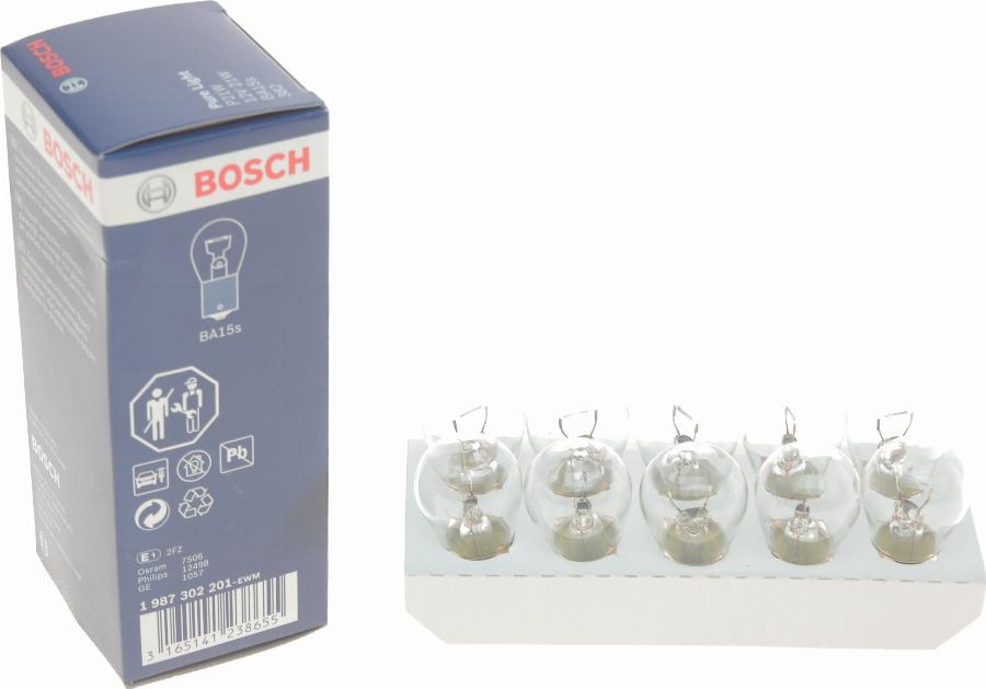 BOSCH 1 987 302 201 - Glödlampa, blinker xdelar.se