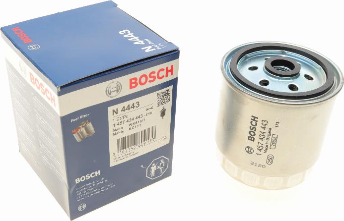 BOSCH 1 457 434 443 - Bränslefilter xdelar.se