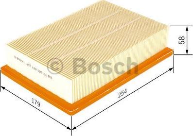 BOSCH 1 457 433 095 - Luftfilter xdelar.se