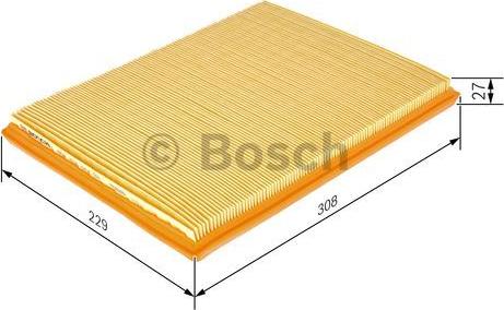 BOSCH 1 457 433 007 - Luftfilter xdelar.se