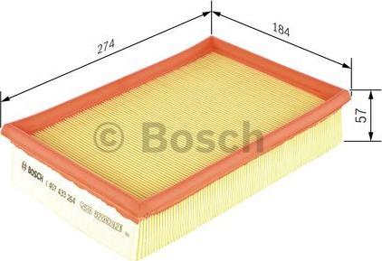 BOSCH 1 457 433 264 - Luftfilter xdelar.se