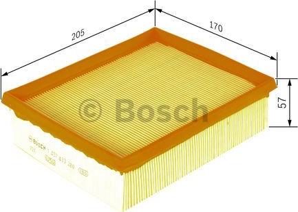 BOSCH 1 457 433 280 - Luftfilter xdelar.se