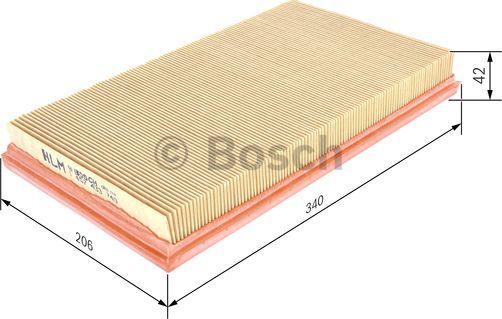 BOSCH 1 457 433 740 - Luftfilter xdelar.se