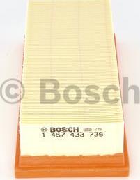 BOSCH 1 457 433 736 - Luftfilter xdelar.se