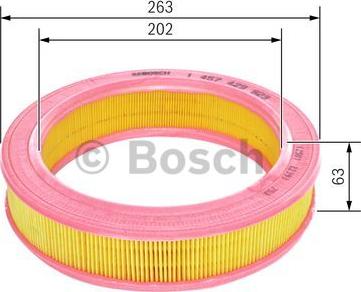 BOSCH 1 457 429 923 - Luftfilter xdelar.se