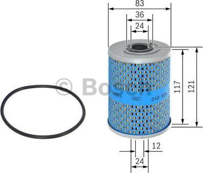 BOSCH 1 457 429 610 - Oljefilter xdelar.se