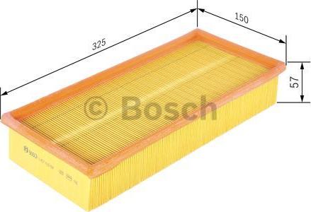 BOSCH 1 457 429 814 - Luftfilter xdelar.se