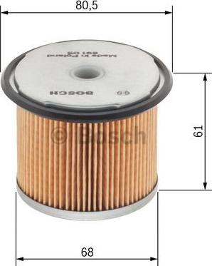 BOSCH 1 457 429 291 - Bränslefilter xdelar.se