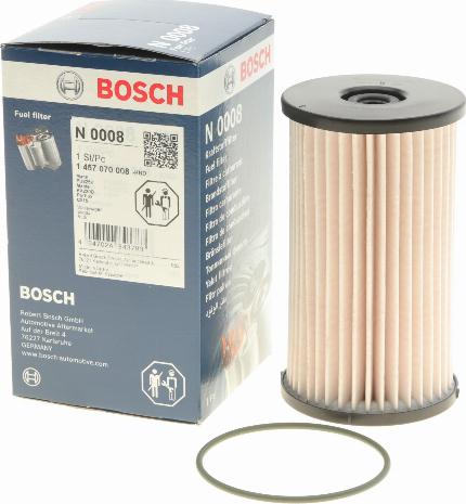 BOSCH 1 457 070 008 - Bränslefilter xdelar.se