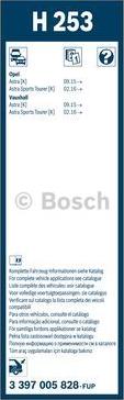 BOSCH 3 397 005 828 - Torkarblad xdelar.se