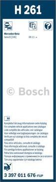 BOSCH 3 397 011 676 - Torkarblad xdelar.se