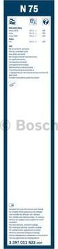 BOSCH 3 397 011 822 - Torkarblad xdelar.se