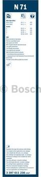 BOSCH 3 397 011 238 - Torkarblad xdelar.se