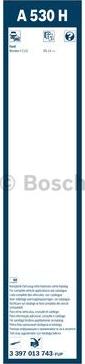 BOSCH 3 397 013 743 - Torkarblad xdelar.se