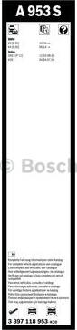 BOSCH 3 397 118 953 - Torkarblad xdelar.se