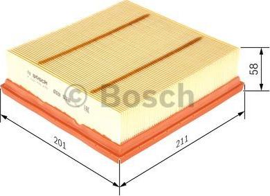 BOSCH F 026 400 498 - Luftfilter xdelar.se