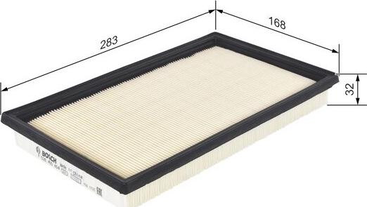 BOSCH F 026 400 454 - Luftfilter xdelar.se