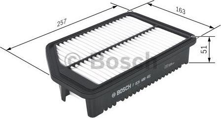 BOSCH F 026 400 481 - Luftfilter xdelar.se