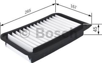 BOSCH F 026 400 420 - Luftfilter xdelar.se